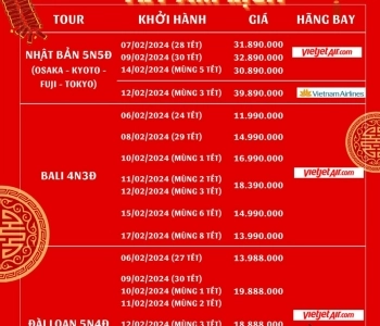 🧧 Du Lịch Đón Tết - May Mắn Đến Cả Năm