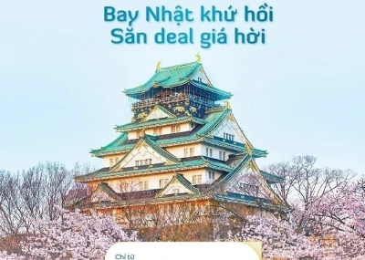 Bay Nhật KHỨ HỒI săn deal giá hời!